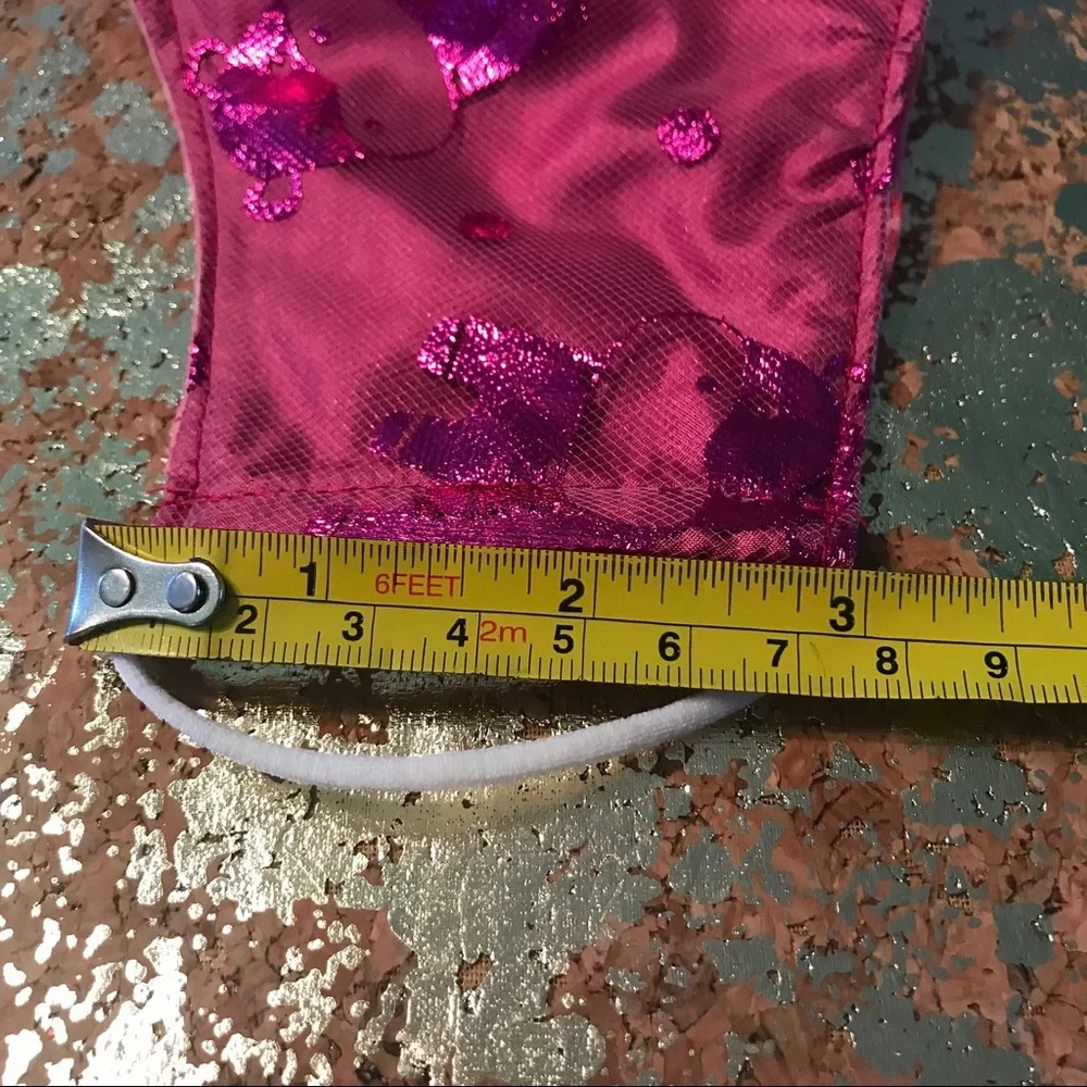 GIRL’S “MY FOILED HIPPO” PINK FACE MASK